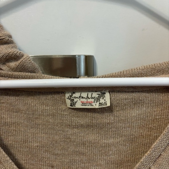 Free People Snuggle Season Pullover/Oatmeal - Picture 5 of 8